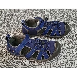 Keen Newport‎ H2 Sport Sandals Youth 3 Hiking Water Shoes Navy